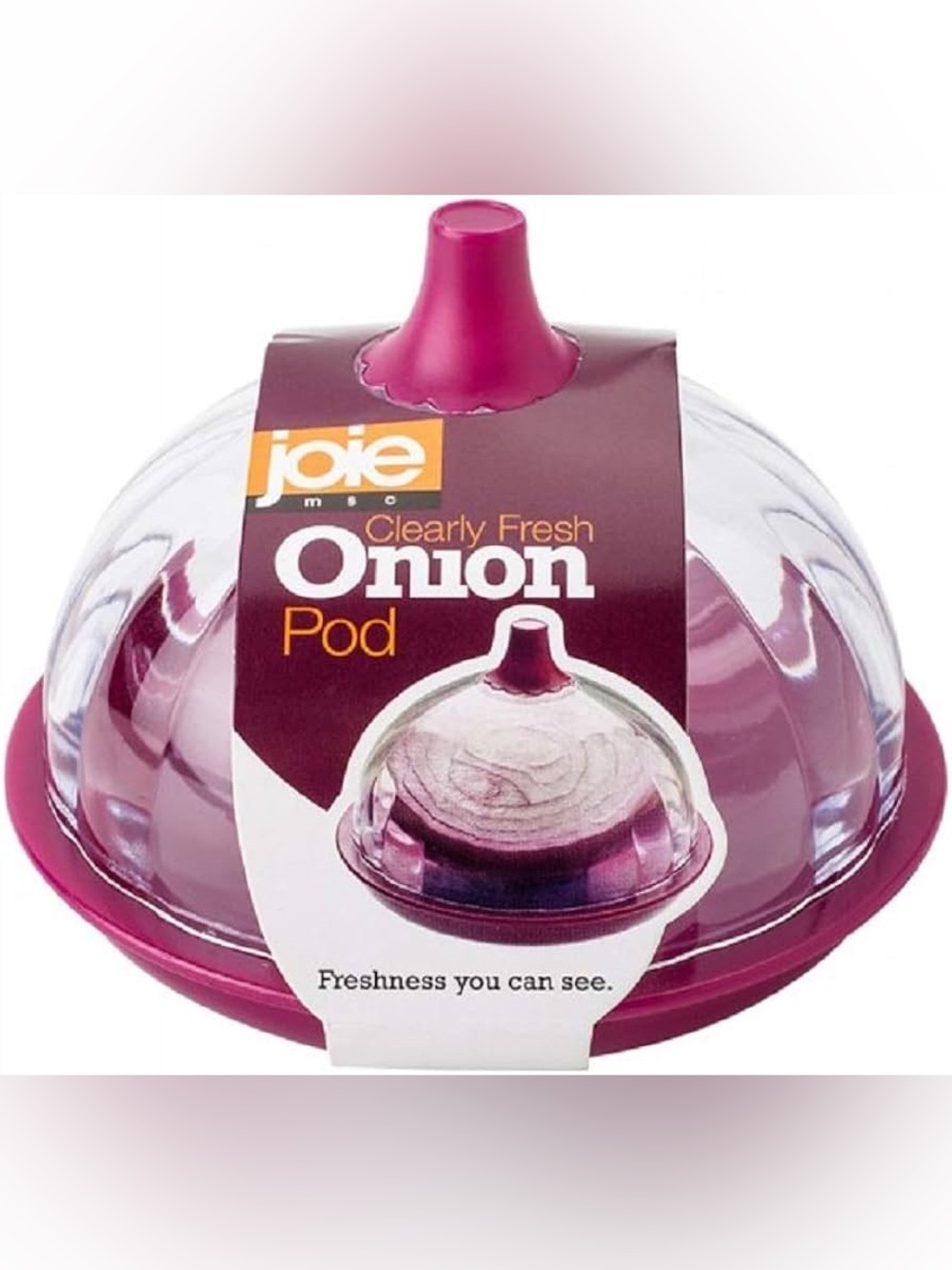 Joie Onion Pod - Transparent Dome with Purple Base